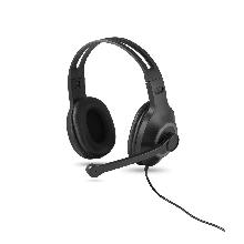 KILBY. Fone de ouvido ajustáveis com microfone em ABS e PP