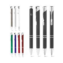 Esferográfica em alumínio 100% reciclado