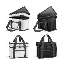 Sacola térmica em 600D poliéster reciclado (100% rPET)